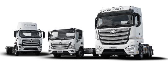 Foton truck range
